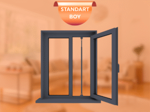 Tekli Pencere Güvenlik Bariyeri