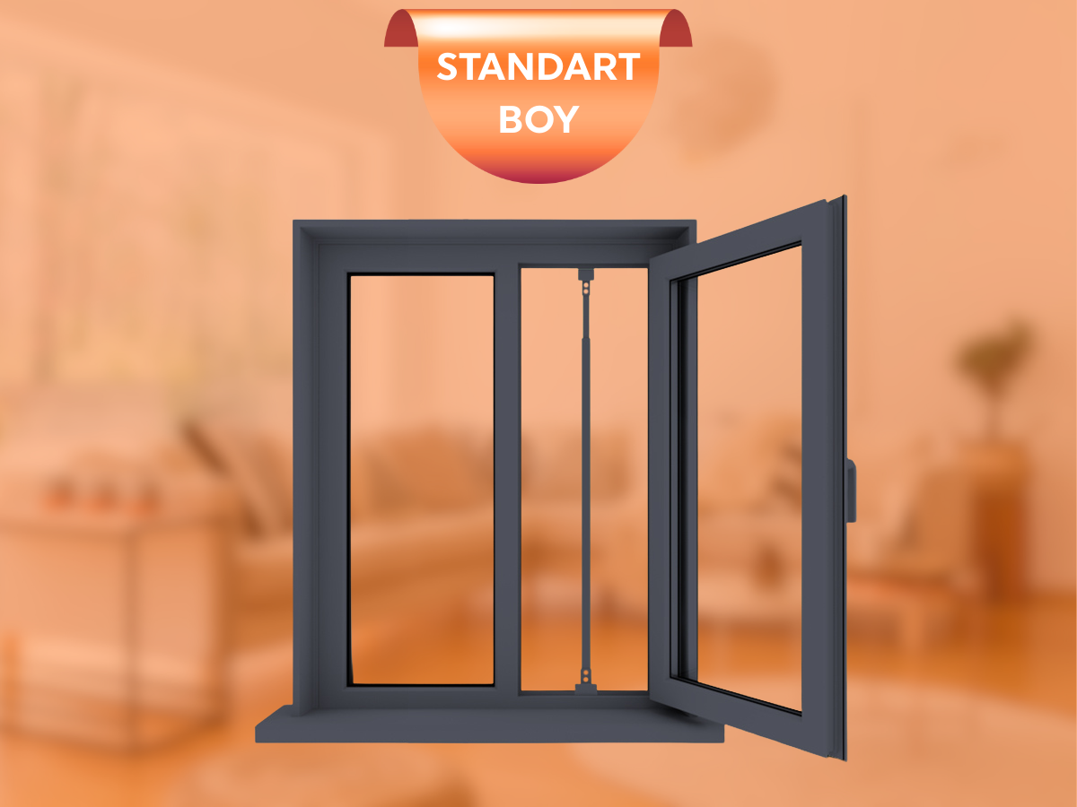 Tekli Pencere Güvenlik Bariyeri