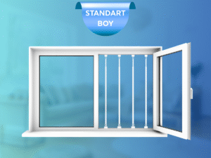 4’lü Pencere Güvenlik Bariyeri