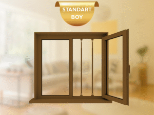 2'li Pencere Güvenlik Bariyeri